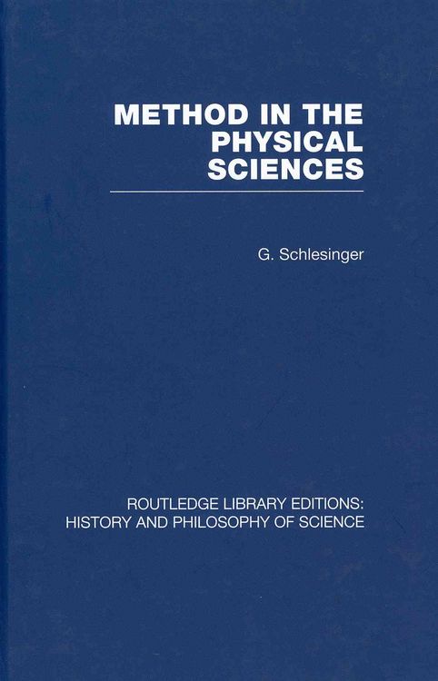 Produktbild: Method in the Physical Sciences