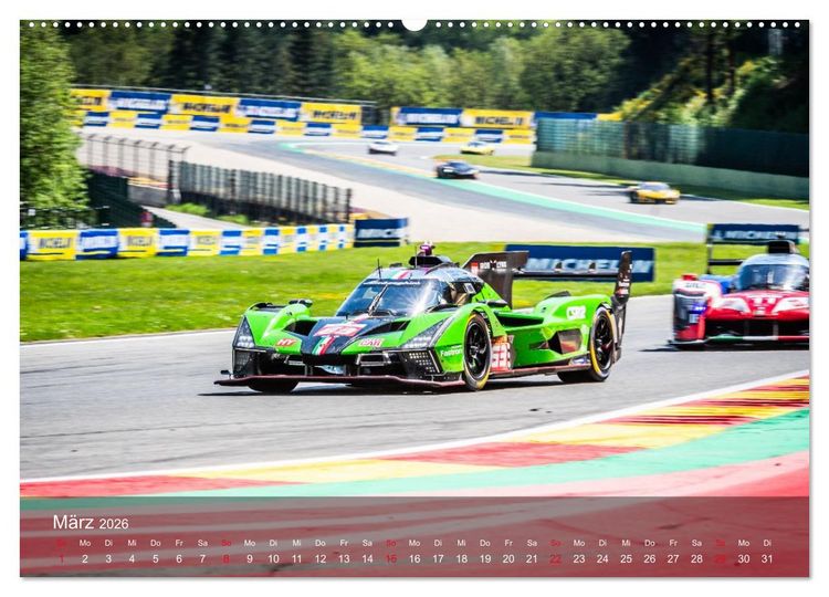 Produktbild: World Endurance Championship (Wandkalender 2026 DIN A2 quer), CALVENDO Monatskalender