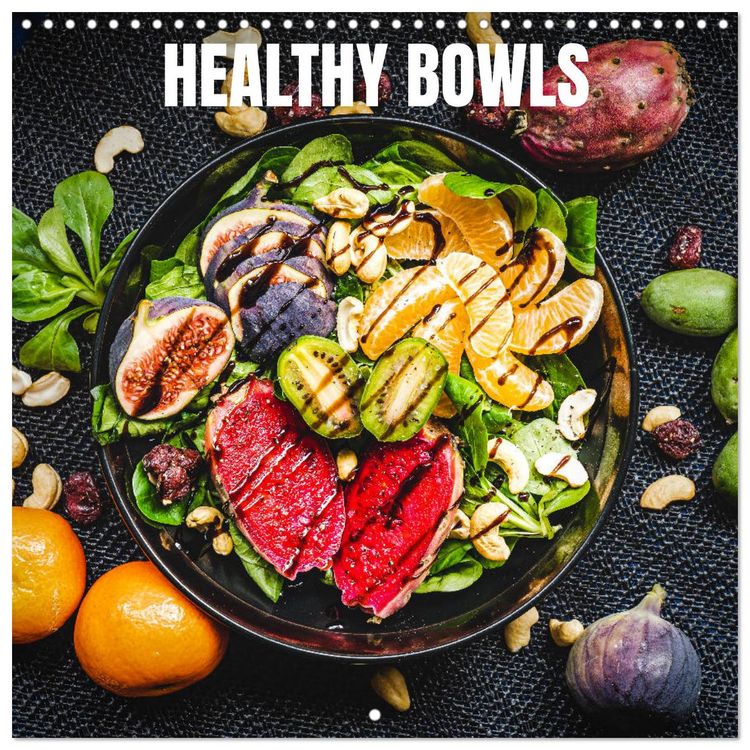 Produktbild: Healthy Bowls - Good Food (Wall Calendar 2026 12 &times; 12 Inch) CALVENDO 12 Month Wall Calendar