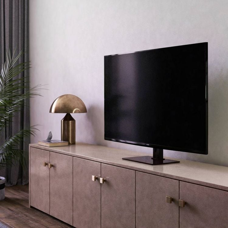 Produktbild: Hama 00220867 TV-Standfu&szlig; 81,3cm (32\") - 165,1cm (65\") H&ouml;henverstellbar, Schwenkbar