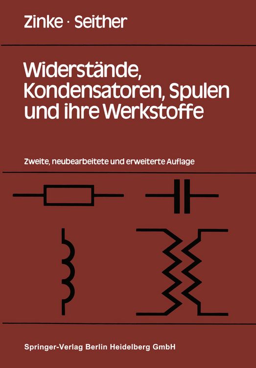 Produktbild: Widerst&auml;nde, Kondensatoren, Spulen und ihre Werkstoffe