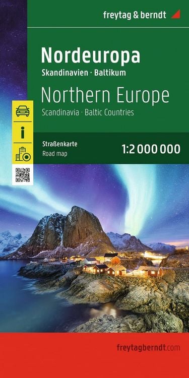 Produktbild: Nordeuropa, Stra&szlig;enkarte 1:2.000.000, freytag & berndt