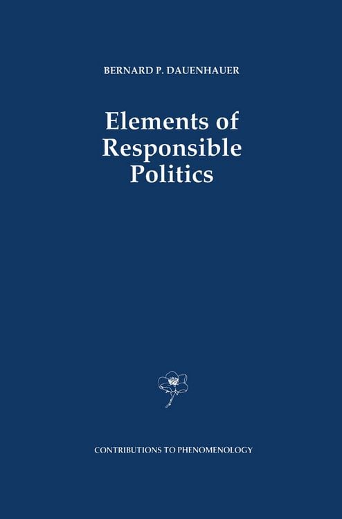Produktbild: Elements of Responsible Politics