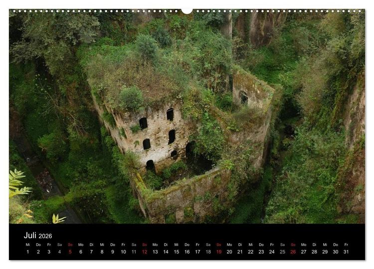 Produktbild: Italiens wilde Sch&ouml;nheit - Abseits der gro&szlig;en St&auml;dte (hochwertiger Premium Wandkalender 2026 DIN A2 quer), Kunstdruck in Hochglanz