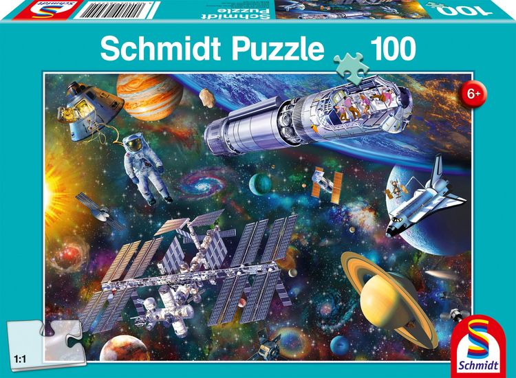 Produktbild: Schmidt Spiele - Weltraumspaß, 100 Teile