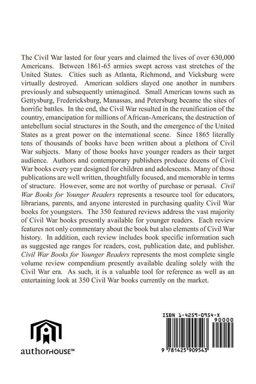 Produktbild: Civil War Books for Younger Readers