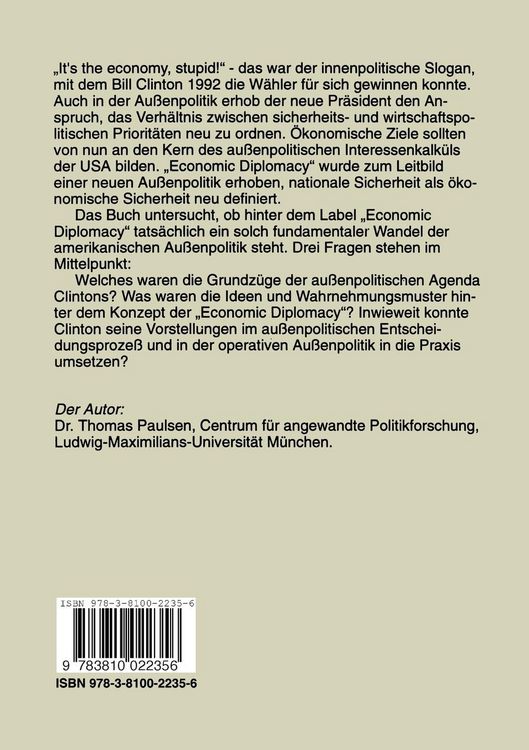 Produktbild: Economic Diplomacy