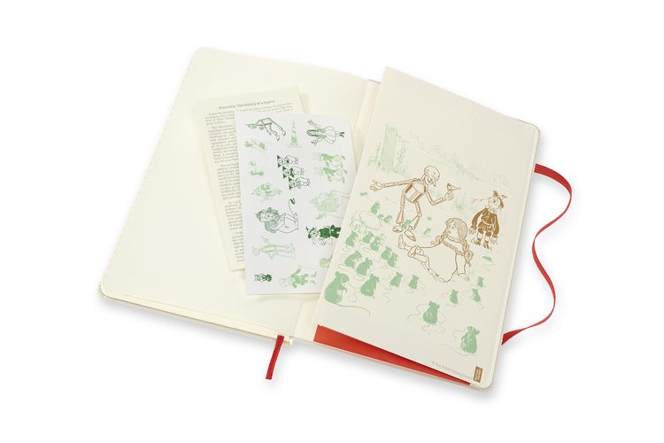 Produktbild: Moleskine Notizbuch - Der Zauberer von Oz, Fester Einband