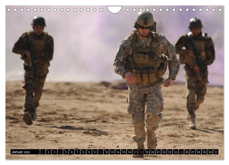 Produktbild: Spezialeinheiten &bull; U.S. Special Forces (Wandkalender 2026 DIN A4 quer), CALVENDO Monatskalender
