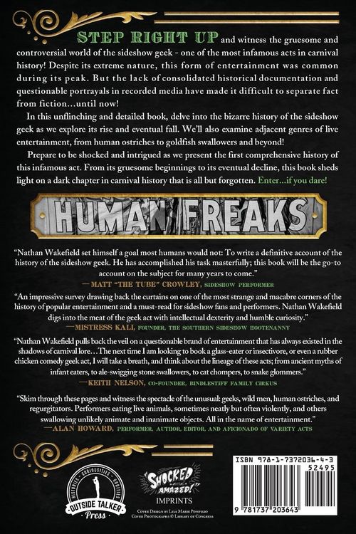 Produktbild: The Rise and Fall of the Sideshow Geek