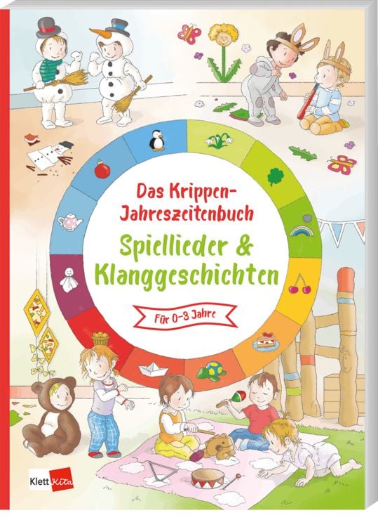 Produktbild: Das Krippen-Jahreszeitenbuch: Spiellieder & Klanggeschichten