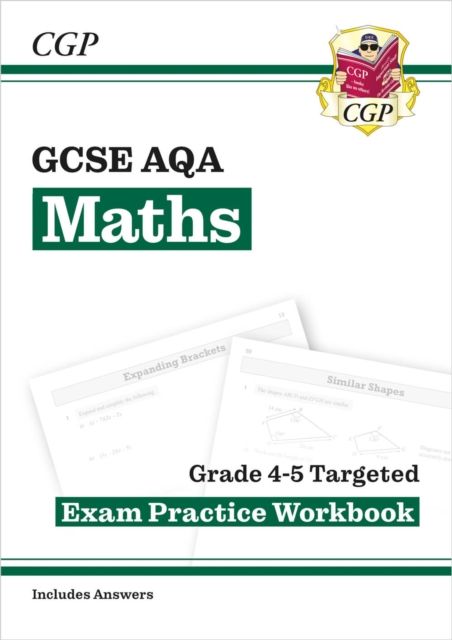 Produktbild: Cgp Books: GCSE Maths AQA Grade 4-5 Targeted Exam Practice W