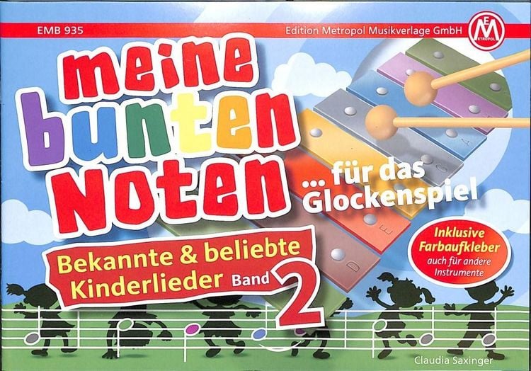 Produktbild: Meine bunten Noten f&uuml;r das Glockenspiel