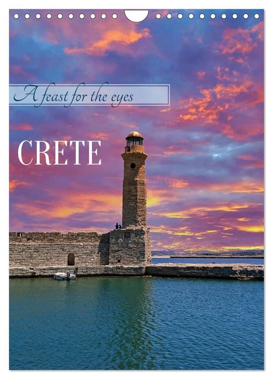 Produktbild: A feast for the eyes - Crete (Wall Calendar 2026 DIN A4 portrait), CALVENDO 12 Month Wall Calendar