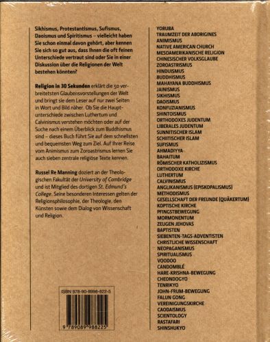 Produktbild: Religion in 30 Sekunden