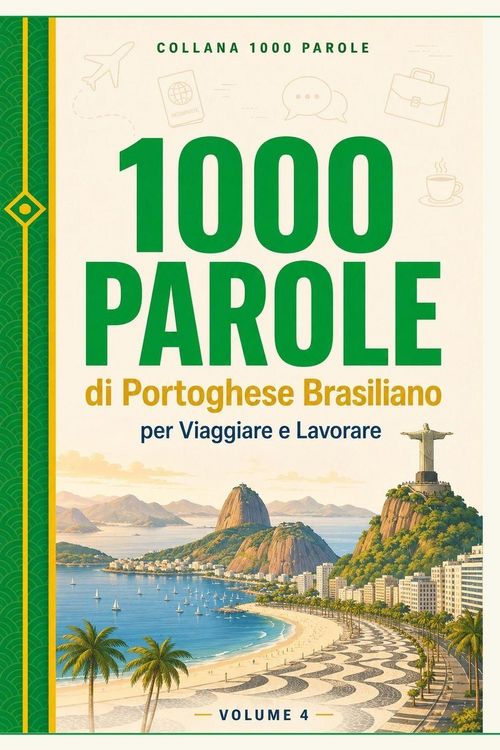 Produktbild: 1000 Parole di Portoghese Brasiliano per Viaggiare e Lavorare