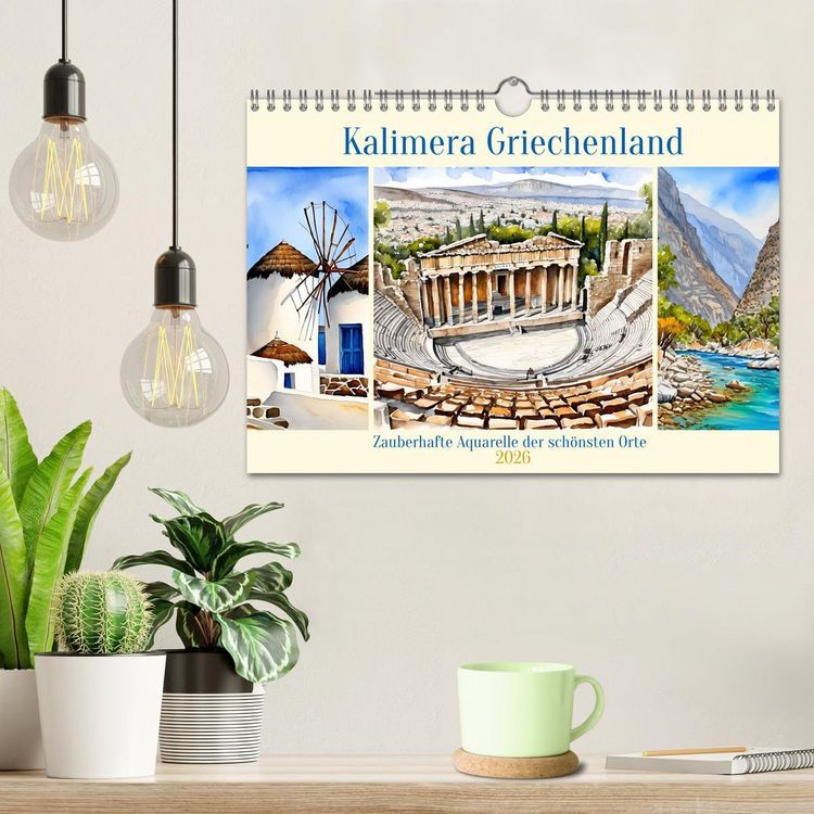 Produktbild: Kalimera Griechenland (Wandkalender 2026 DIN A4 quer), CALVENDO Monatskalender