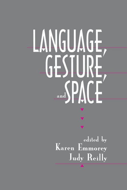 Produktbild: Language, Gesture, and Space