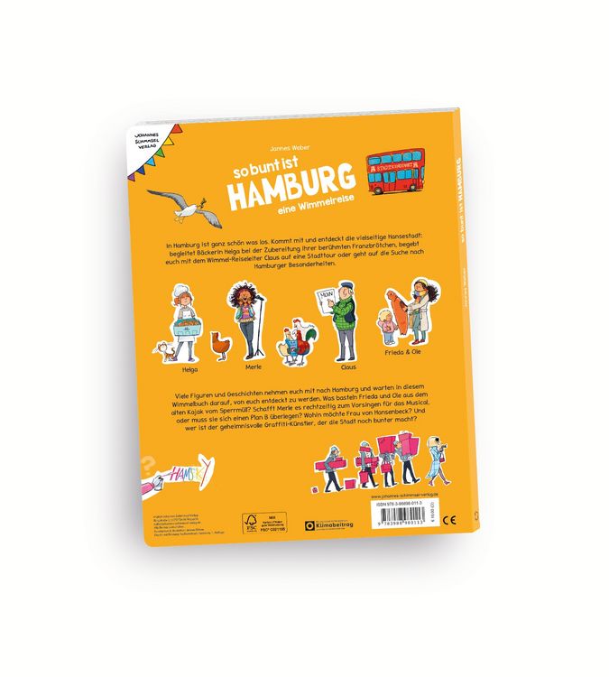 Produktbild: Hamburg Wimmelbuch
