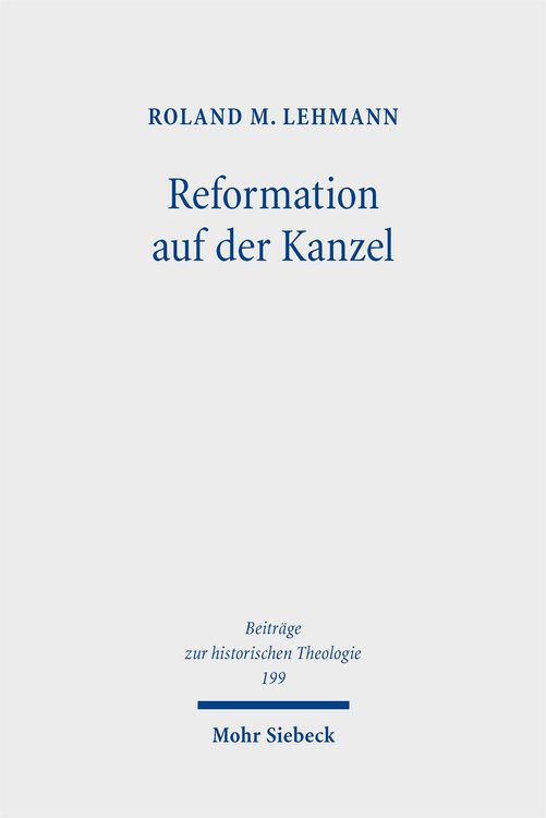 Produktbild: Reformation auf der Kanzel