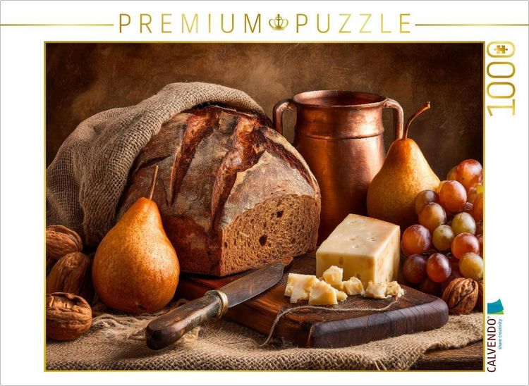 Produktbild: CALVENDO Puzzle Ein Motiv aus dem Kalender Landleben auf dem Tisch | 1000 Teile Lege-Gr&ouml;&szlig;e 64x48cm Foto-Puzzle f&uuml;r gl&uuml;ckliche Stunden