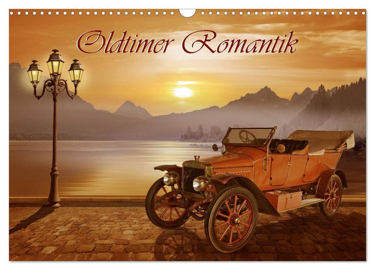 Produktbild: Oldtimer Romantik (Wandkalender 2026 DIN A3 quer), CALVENDO Monatskalender