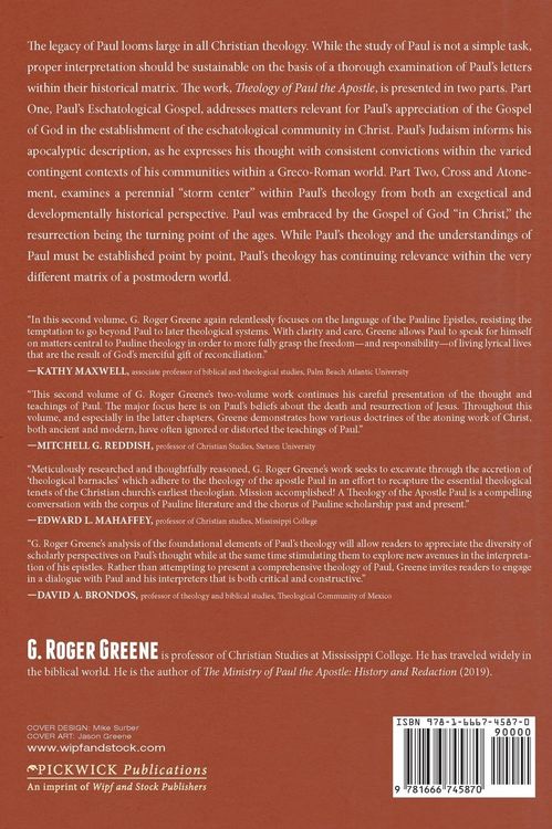 Produktbild: A Theology of Paul the Apostle, Part Two