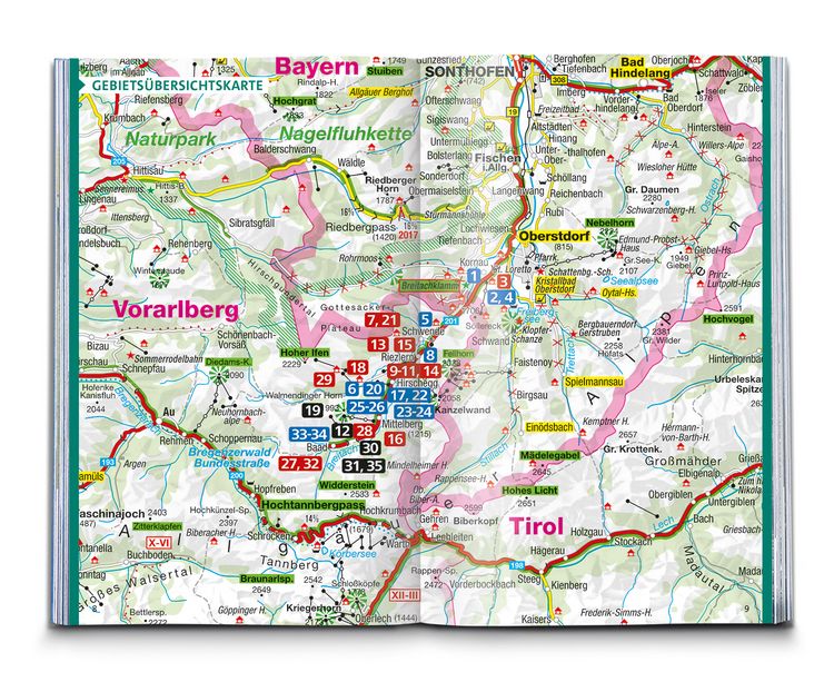 Produktbild: KOMPASS Wanderf&uuml;hrer Kleinwalsertal, 35 Touren