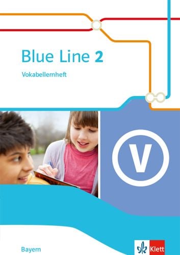 Produktbild: Blue Line 2. Ausgabe Bayern. Vokabellernheft Klasse 6