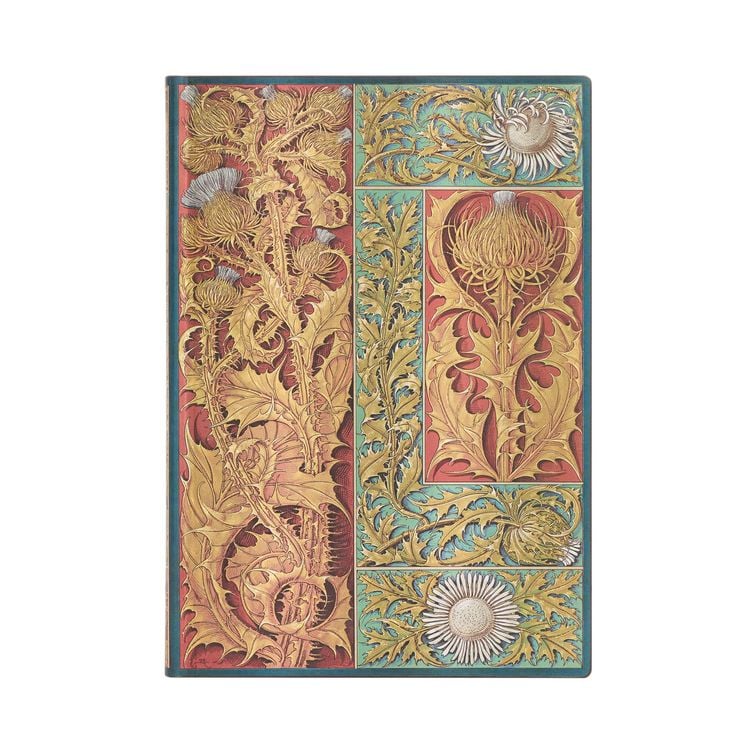 Produktbild: Softcover Notizbuch Wilde Distel, Midi, Unliniert