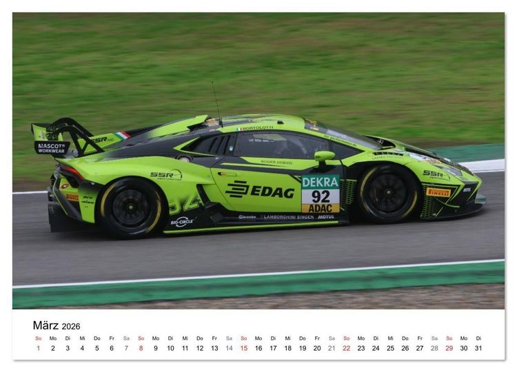 Produktbild: Deutsche Tourenwagen (Wandkalender 2026 DIN A4 quer), CALVENDO Monatskalender