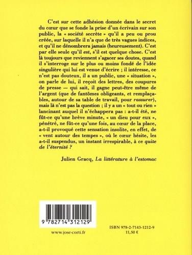 Produktbild: La litt&eacute;rature &agrave; l'estomac