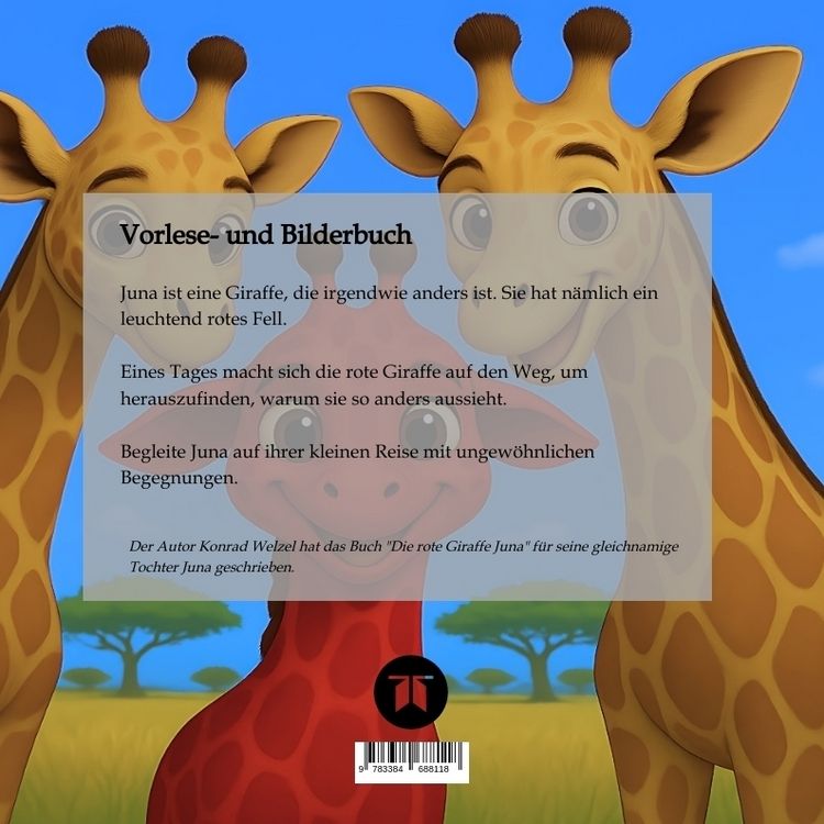 Produktbild: Die rote Giraffe Juna