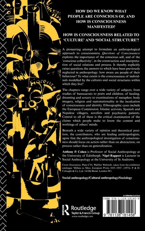 Produktbild: Questions of Consciousness