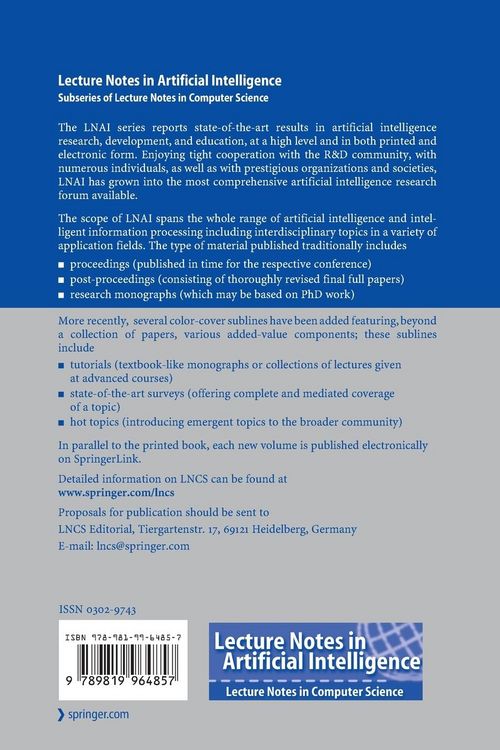 Produktbild: Intelligent Robotics and Applications