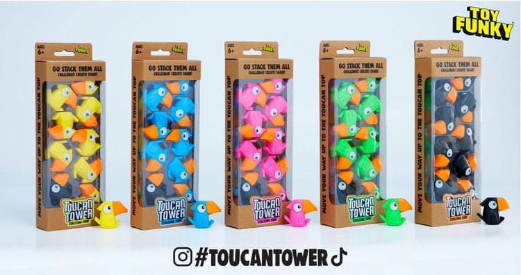 Produktbild: Toucan Tower Stacking Fun