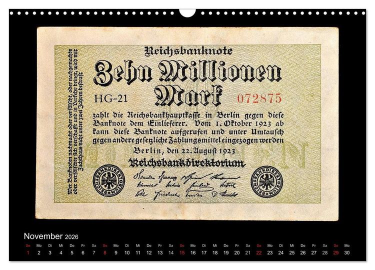 Produktbild: Vergangene Werte (Wandkalender 2026 DIN A3 quer), CALVENDO Monatskalender