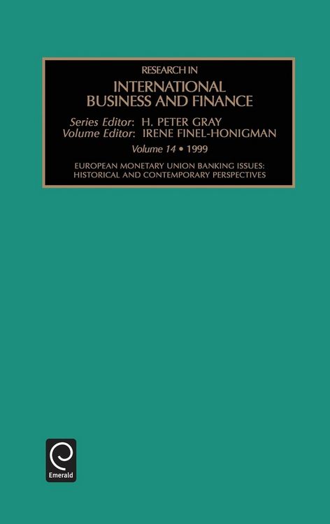 Produktbild: European Monetary Union Banking Issues