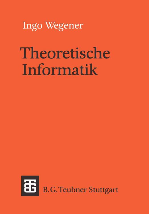 Produktbild: Theoretische Informatik