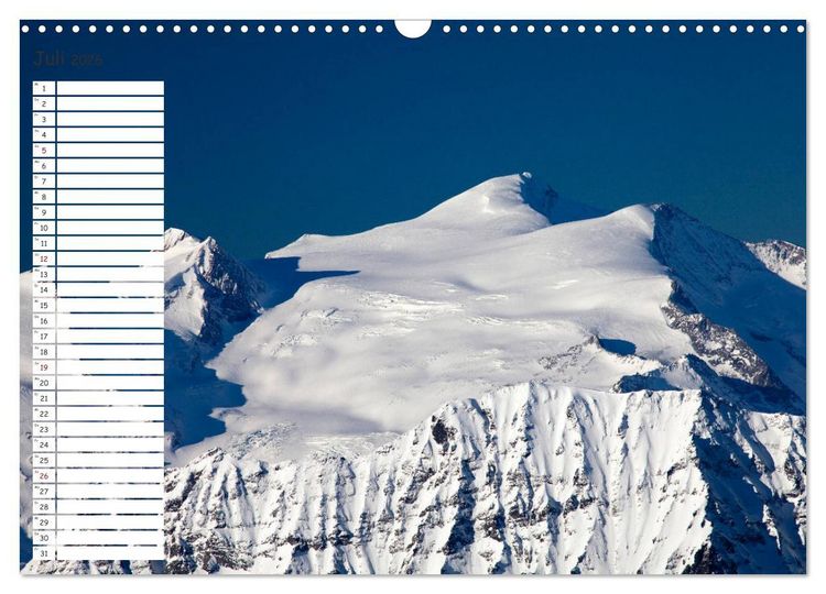 Produktbild: Der Gro&szlig;venediger 3666m (Wandkalender 2026 DIN A3 quer), CALVENDO Monatskalender
