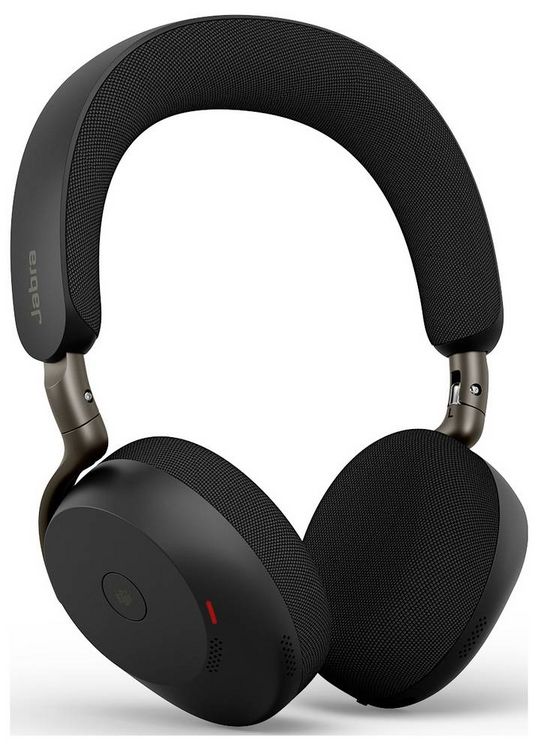 Produktbild: Jabra Evolve3 75 MS Stereo black mit Lin Over Ear Headset Schwarz