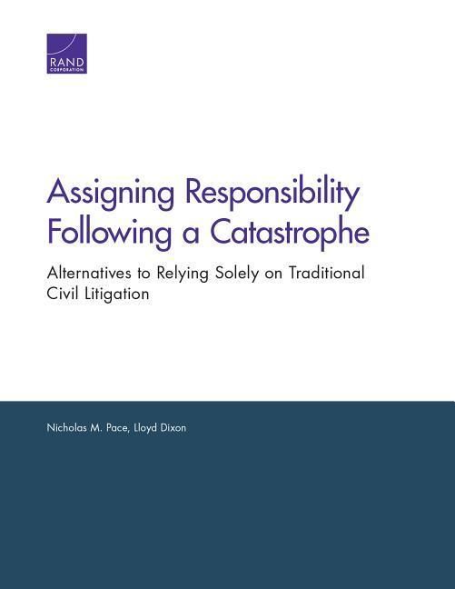 Produktbild: Assigning Responsibility Following a Catastrophe