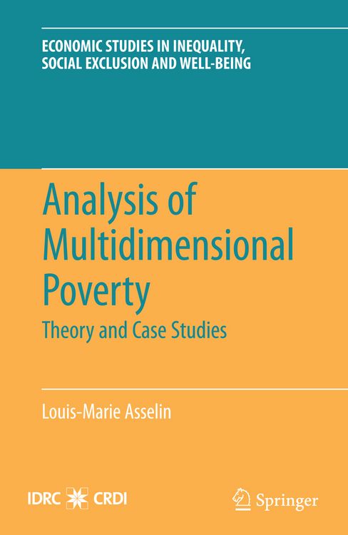 Produktbild: Analysis of Multidimensional Poverty