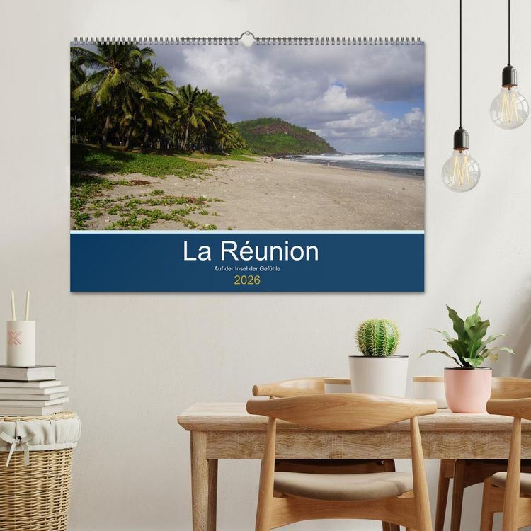 Produktbild: La R&eacute;union - Auf der Insel der Gef&uuml;hle (Wandkalender 2026 DIN A2 quer), CALVENDO Monatskalender
