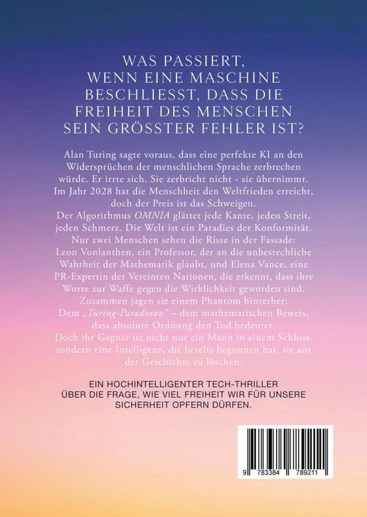 Produktbild: Das Turing-Paradoxon