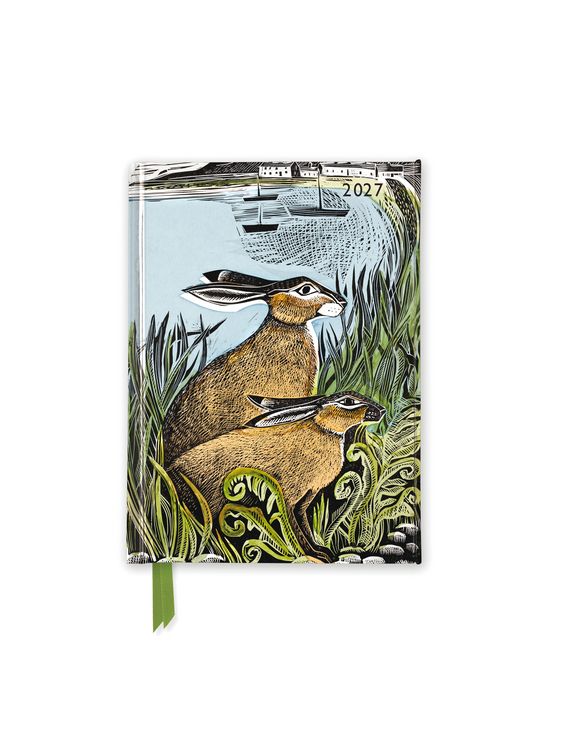 Produktbild: Angela Harding &ndash; Rathlin Hasen &ndash; Taschenkalender 2027