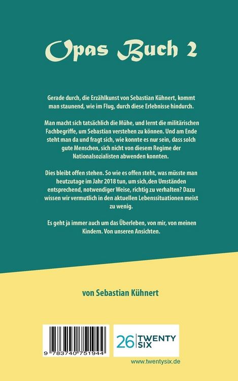 Produktbild: Opas Buch 2