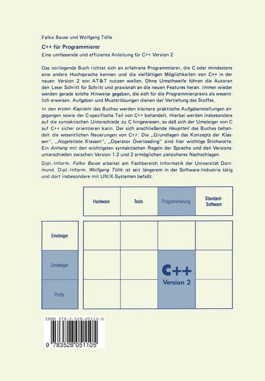 Produktbild: C++ f&uuml;r Programmierer
