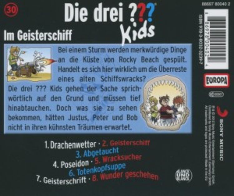 Produktbild: Die drei ??? Kids (30) Im Geisterschiff