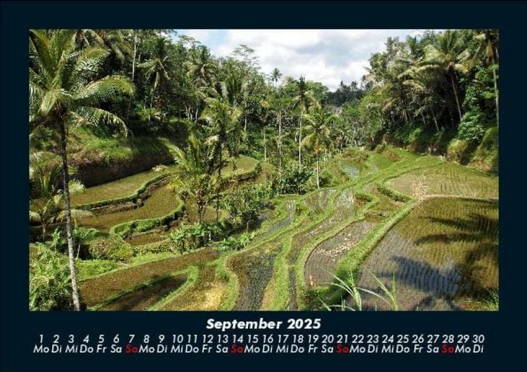 Produktbild: Bali 2025 Fotokalender DIN A5